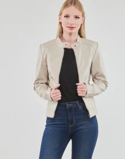 JDY - EMILY FAUX LEATHER JACKET