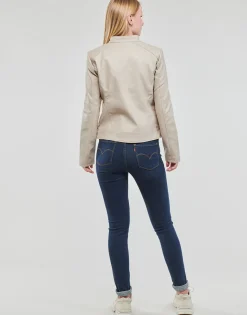 JDY - EMILY FAUX LEATHER JACKET