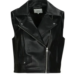 Hot JDY - NEWETTA FAUX LEATHER WAISTC. OTW SIE Noir