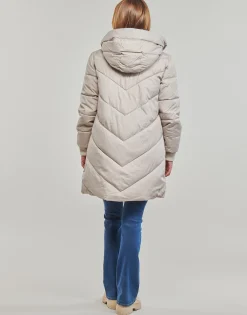 Hot JDY - SKYLAR PADDED HOOD JACKET OTW NOOS Beige