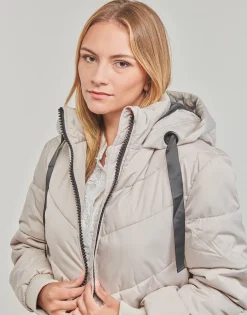 Hot JDY - SKYLAR PADDED HOOD JACKET OTW NOOS Beige