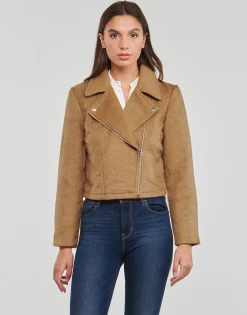 Online JDY - TENNESSEE LEO BIKER JACKET OTW QIQ Marron