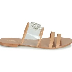 Hot KG by Kurt Geiger - PIA VINYL SANDAL Camel