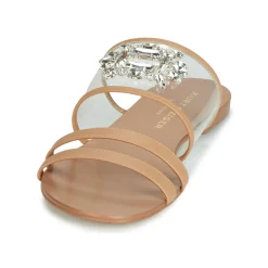 Hot KG by Kurt Geiger - PIA VINYL SANDAL Camel