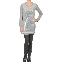 Best La City - PULL SEQUINS Gris