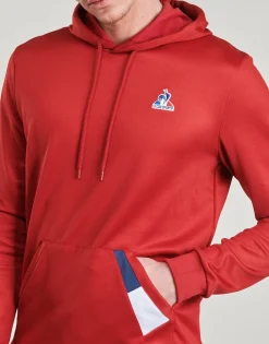 Online Le Coq Sportif - TRI SP HOODY N°1 M Rouge