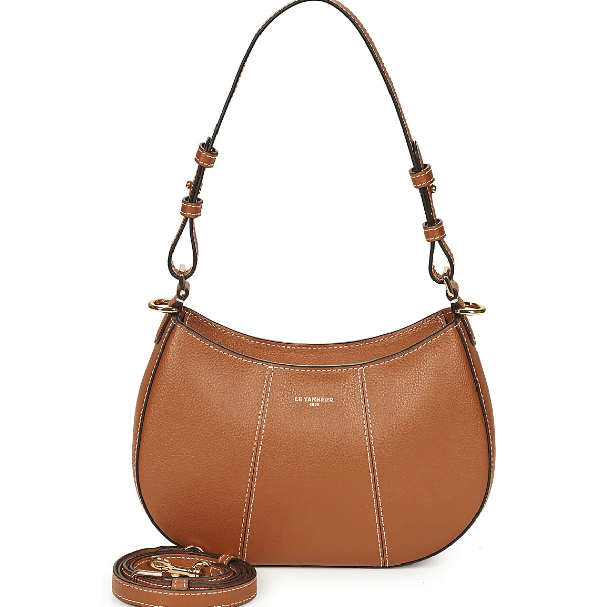 Hot Le Tanneur - JULIETTE SMALL HALF MOON Camel