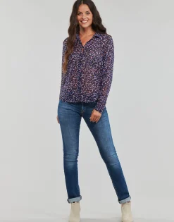 New Le Temps des Cerises - PULP REGULAR KOPS Bleufoncé