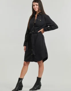 Discount Lee - ALL PURPOSE SHIRT DRESS Noir