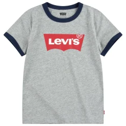 Discount Levi's - BATWING RINGER TEE Gris