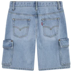 Levi's - DENIM CARGO SHORT Bleu Outlet