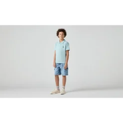 Levi's - DENIM CARGO SHORT Bleu Outlet