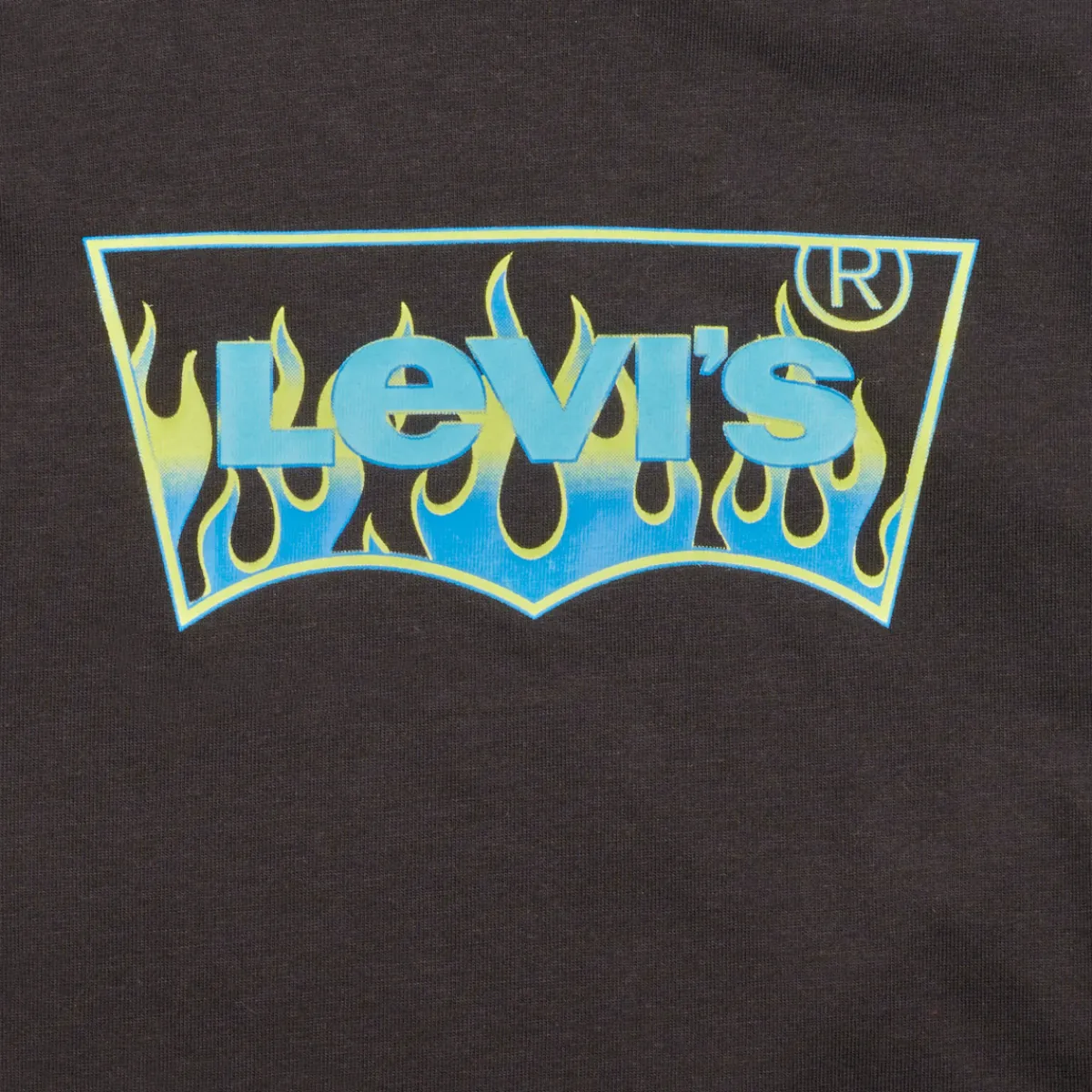 Levi's - FLAME BATWING TEE Noir Sale