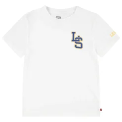 Levi's - LS MONOGRAM TEE Blanc