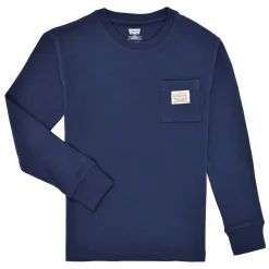 Hot Levi's - LVB LONG SLEEVE POCKET TEE Marine