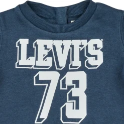 Clearance Levi's - LVB VARSITY 2PC KNIT JOGGE Bleu