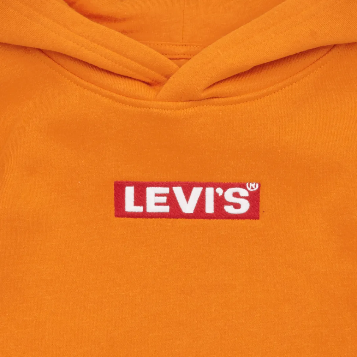 Levi's - LVN BOXTAB PULLOVER HOODIE Orange Clearance