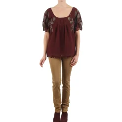 Online Lollipops - POCAHONTAS TOP Bordeaux