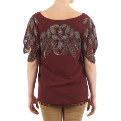 Online Lollipops - POCAHONTAS TOP Bordeaux