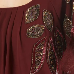 Online Lollipops - POCAHONTAS TOP Bordeaux