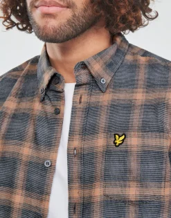 Lyle & Scott - BUTTON DOWN CHECK SHIRT Multicolore Best