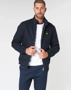 Sale Lyle & Scott - HARRINGTON JACKET Marine