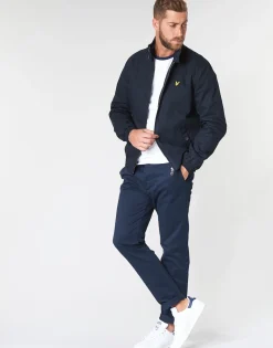 Sale Lyle & Scott - HARRINGTON JACKET Marine