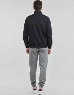 New Lyle & Scott - MESH BACKED FUNNEL NECK JACKET Bleu