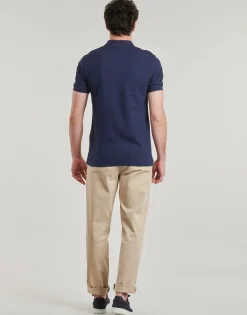 Lyle & Scott - Plain Polo Shirt Marine Best
