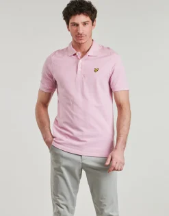 Lyle & Scott - Plain Polo Shirt Rose Online