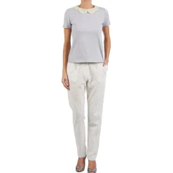 Manoush - FLOWER BADGE Blanc Best