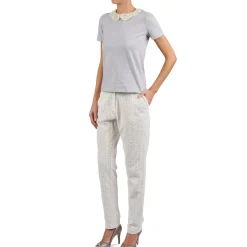 Manoush - FLOWER BADGE Blanc Best