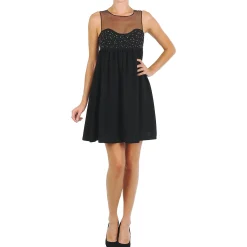 Online Manoush - ROBE ETINCELLE Noir