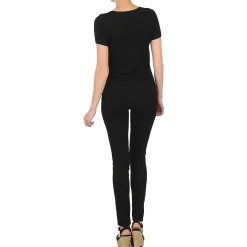 Manoush - TEE SHIRT VALENTINE Noir Online