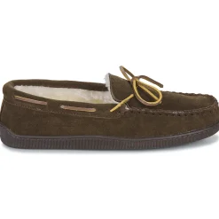 Minnetonka - PILE LINED HARDSOLE Marron Hot