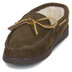 Minnetonka - PILE LINED HARDSOLE Marron Hot