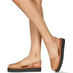 Minorquines - AVARCA PLATJA PLATEFORME Marron Outlet