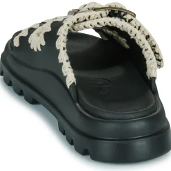 New Mou - EVA ONE-PIECE SLIDE TWO-BUCKLE Noir