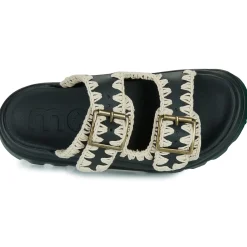 New Mou - EVA ONE-PIECE SLIDE TWO-BUCKLE Noir