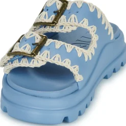 Mou - EVA ONE-PIECE SLIDE TWO-BUCKLE Bleu Clearance
