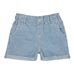 Best Name it - NKFBELLA HW REG DNM SHORTS Bleu