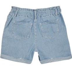 Best Name it - NKFBELLA HW REG DNM SHORTS Bleu