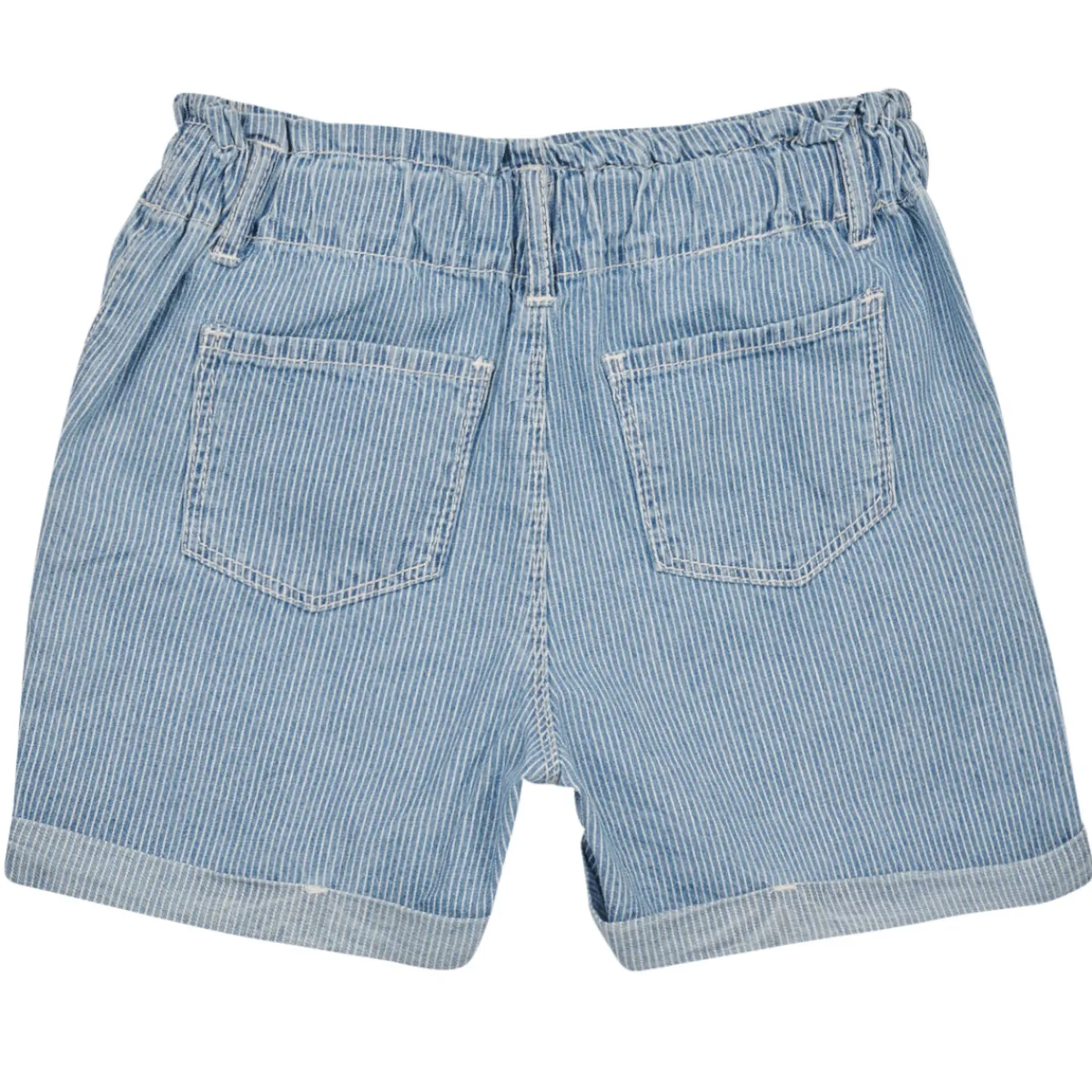 Best Name it - NKFBELLA HW REG DNM SHORTS Bleu