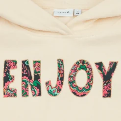 Name it - NKFLONNA LS SWE WH BRU PS