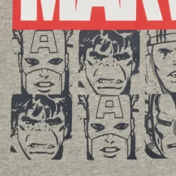 Hot Name it - NKMMACKIN MARVEL SS TOP Gris