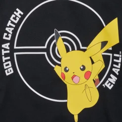 New Name it - NKMNOSCAR POKEMON SWEAT WH BRU BFU Noir