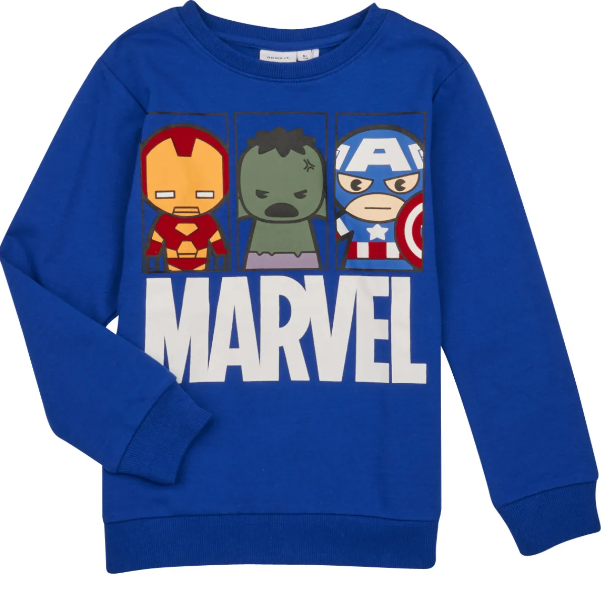 Clearance Name it - NMMJEBIN MARVEL SWEAT Bleu