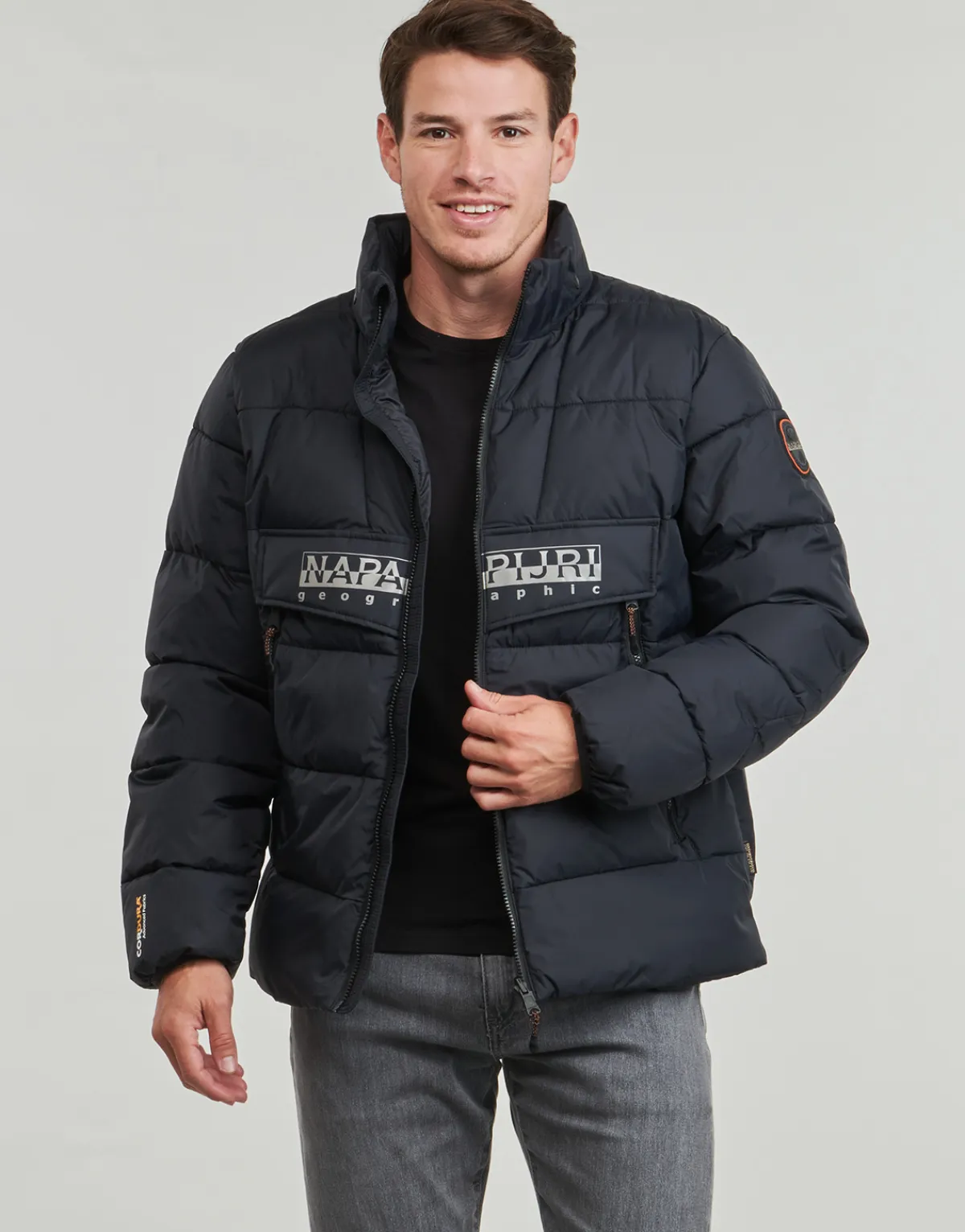 Napapijri - RF PUFFER OPEN Noir Discount