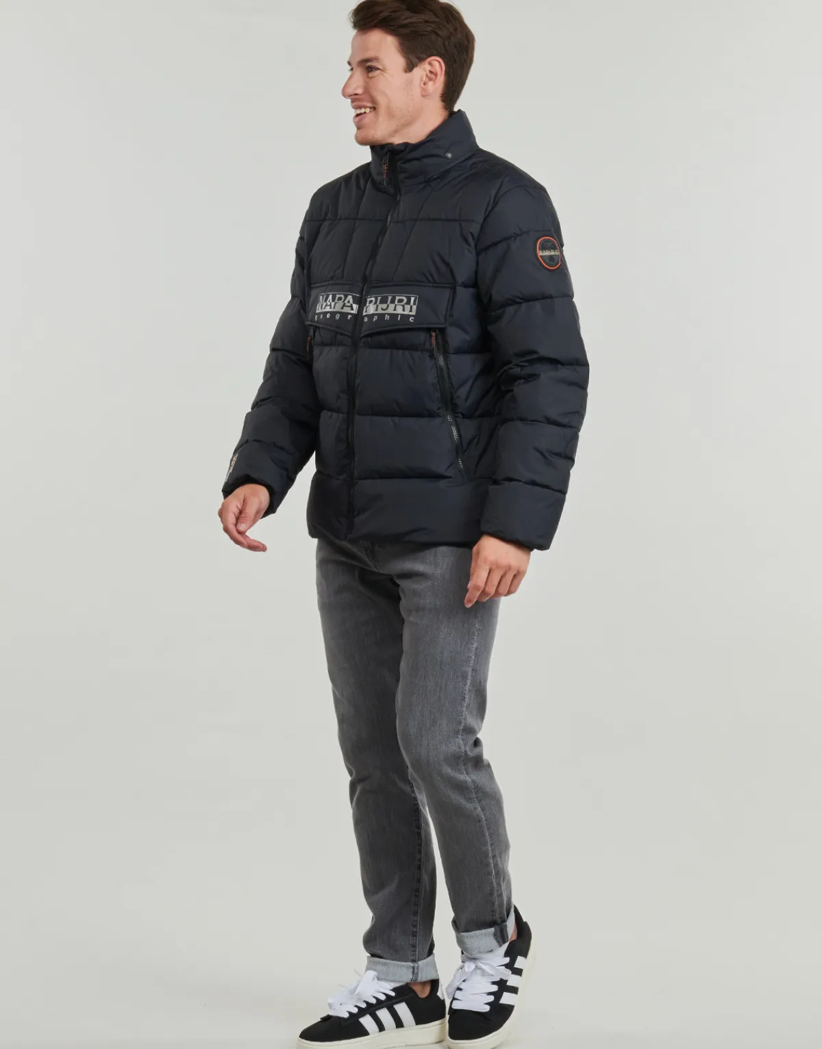 Napapijri - RF PUFFER OPEN Noir Discount