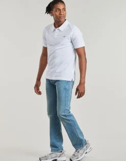 Clearance New Balance - COTTON PIQUE POLO Blanc